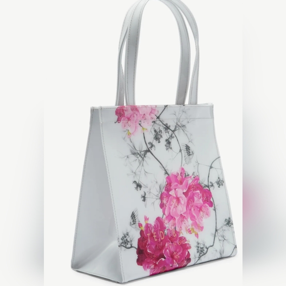 Ted Baker London Handbags - Ted Baker Iviecon Babylon Small Icon Vinyl Spring Tote